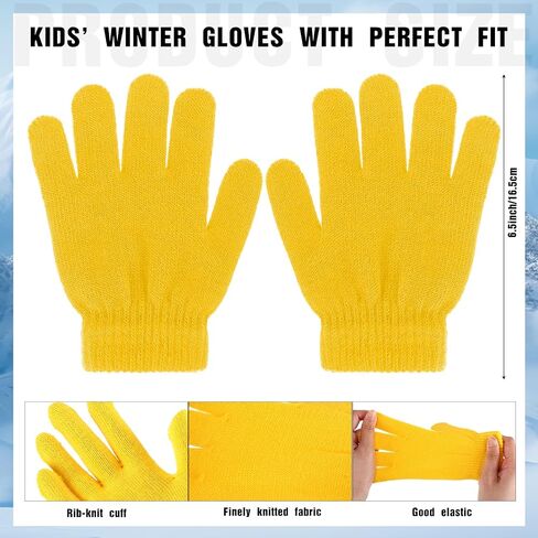 Liitrsh 24 Set Kids Winter Knitted Beanie Hats Gloves and Socks Bulk Beanie Hats Gloves Socks for Boys Girls Children Gift in Saudi Arabia