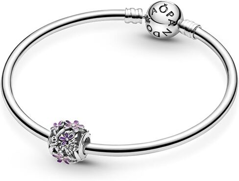 PANDORA Openwork Purple Daisy Charm in Saudi Arabia