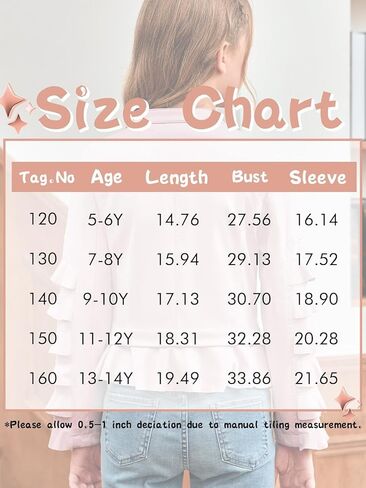 سترات rrhss للفتيات بأكمام متدرجة وسحاب قطري من الجلد الصناعي معاطف عصرية للأطفال مع جيوب من عمر 5 إلى 14 عامًا in Kuwait