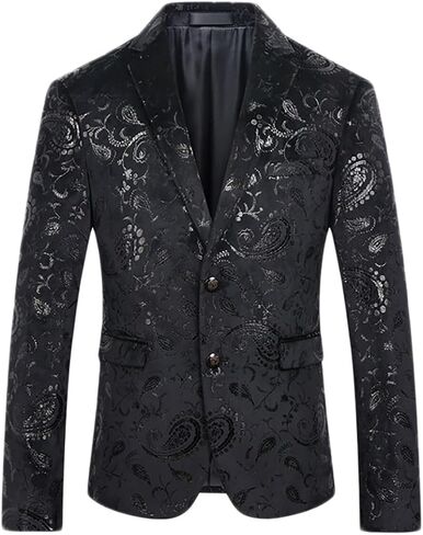 Cloudstyle Men's Dress Suit Single-Breasted 2 Pieces Slim Fit 2 Buttons Suits in Kuwait