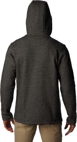 Columbia Men's Great Hart Mountain Full Zip Hoodie, Black Heather, 4X Tall in Saudi Arabia