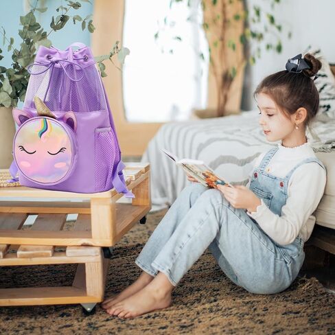 حقيبة ظهر رياضية برباط للأطفال الصغار من ماي جرين، بتصميم كرتوني لطيف على شكل حيوانات حديقة الحيوان in Kuwait
