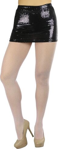 جوارب ToBeInStyle النسائية المثيرة والنابضة بالحياة والكلاسيكية ذات شبكة صيد السمك ذات القدم الكاملة in Kuwait