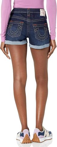 True Religion Women's Jennie Mr Curvy Rolled Short in Saudi Arabia