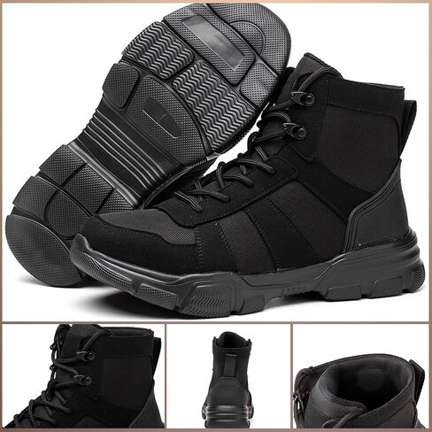 ARCHINSERT Safety Shoes for Men Women Outdoor Protection Steel Toe Shoes Waterproof Non Slip Resistance Construction Boots in Saudi Arabia