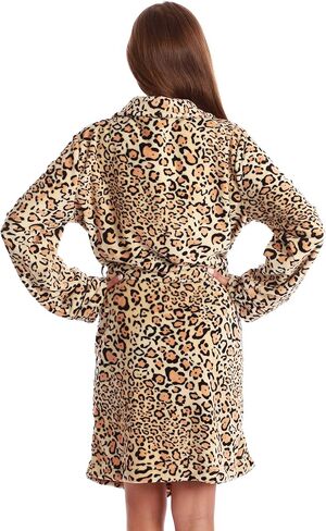 Just Love Velour Chevron Texture Bath Robes for Women in Kuwait