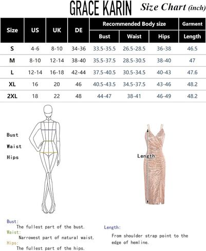 GRACE KARIN Women's Sexy Sequin Dress Sparkly Glitter Formal Evening Party Bodycon Dresses in Saudi Arabia
