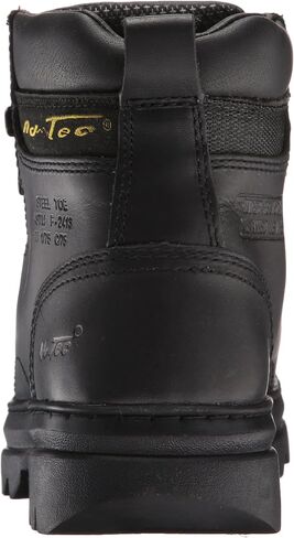 Ad Tec 6in Steel Toe Laceup Leather Work Boots for Women - Soft Padded Collar, Oil and Slip Resistant Outsole in Kuwait