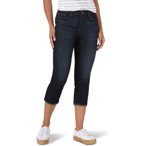 Lee Women's Legendary Regular Fit Mid Rise Capri Jean in Kuwait
