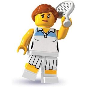 Lego: Minifigures Series 3 > Female Tennis Player Mini-Figure in Saudi Arabia
