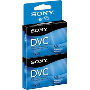 Sony DVM60PRR/2 60 min Premium DVC with Hangtab (2 Pack) in Kuwait