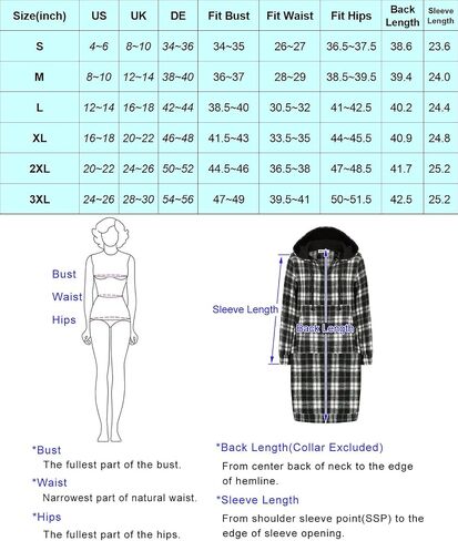 GRACE KARIN Women's Casual Pockets Zip up Hoodies Tunic Sweatshirt Long Hoodie Jacket in Saudi Arabia