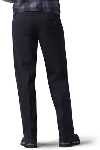 Lee Men's Performance Series Extreme Comfort Straight Fit Pant, Black, 34W x 28L in Saudi Arabia