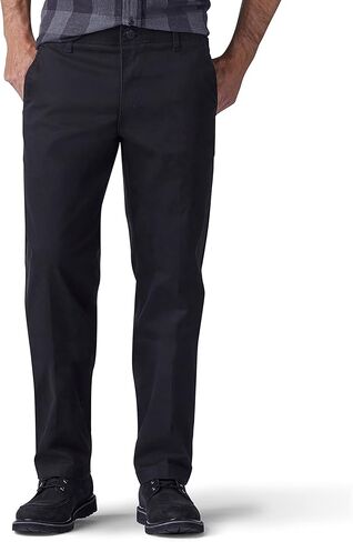 Lee Men's Performance Series Extreme Comfort Straight Fit Pant, Black, 34W x 28L in Saudi Arabia