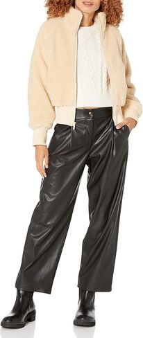 The Drop Women's Lee Sherpa Bomber Jacket in Kuwait