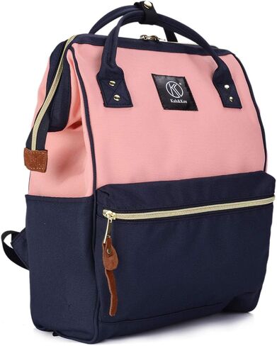 Kah&Kee Polyester Travel Backpack Functional Anti-theft School Laptop for Women Men (Yellow, Medium) in Saudi Arabia