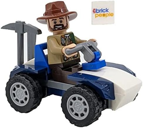LEGO Jurassic World: Sinjin Prescott with Buggy in Saudi Arabia