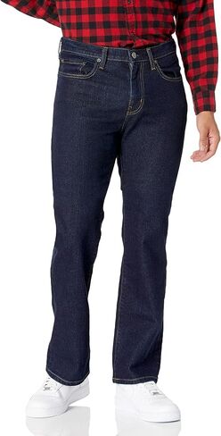 Amazon Essentials Men's Straight-Fit Stretch Bootcut Jean in Kuwait
