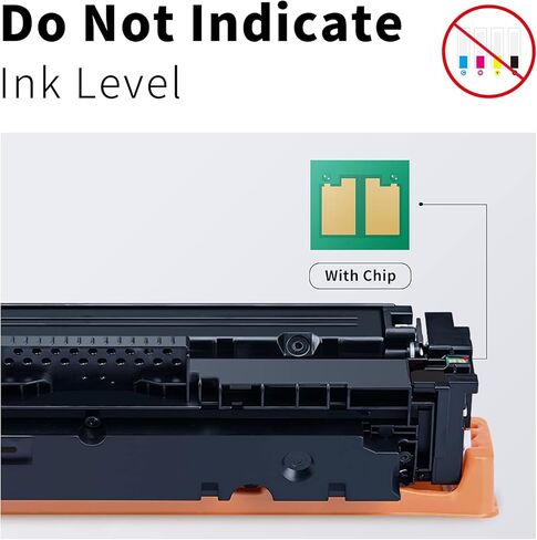 LemeroSuperx (مع CHIP) استبدال خرطوشة الحبر المعاد تصنيعها ل HP 414X 414A W2020X W2021X العمل للون Laserjet Pro MFP m479fdw m454dw m454dn m479fdn (أسود سماوي أرجواني أصفر، 4 حزم) in Kuwait