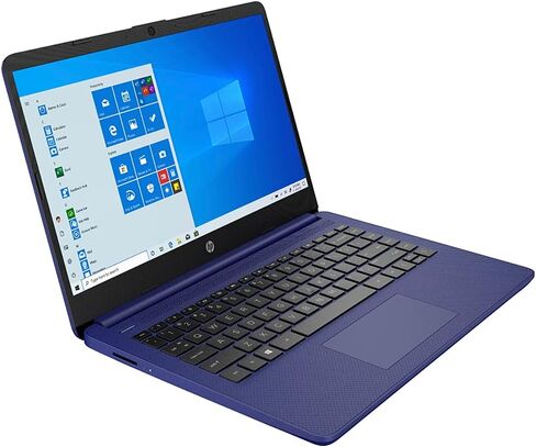 HP 14-Inch HD Display Intel Celeron 4GB RAM 64GB eMMC Win 10 Laptop (Indigo Blue) in Saudi Arabia