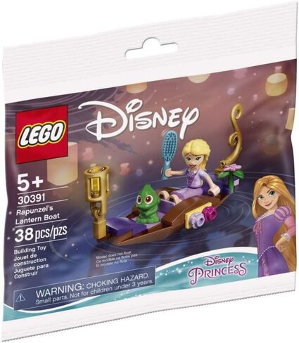 LEGO Disney Princess Minifigure - Rapunzel’s Boat with (Pascal) The Chameleon 30391 in Saudi Arabia