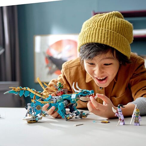 LEGO NINJAGO Jungle Dragon 71746 Building Kit; Ninja Playset Featuring Posable Dragon Toy and NINJAGO Lloyd and Zane; Cool Toy for Kids Who Love Imaginative Play, New 2021 (506 Pieces) in Saudi Arabia