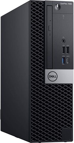 Dell OptiPlex 7070 SFF Desktop Computer Intel Core i7-9700 3GHz 8-Core CPU, 16GB DDR4 Memory, 1TB NVMe SSD, Windows 10 Pro (Renewed) in Saudi Arabia