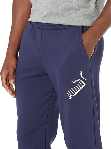 PUMA Essentials+ Big Logo Fleece Sweatpants in Saudi Arabia