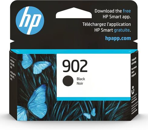 HP 902 باللون الأسود الأصلي بخرطوشة حبر (t6l98an) in Kuwait