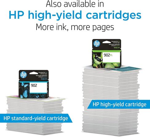 HP 902 باللون الأسود الأصلي بخرطوشة حبر (t6l98an) in Kuwait
