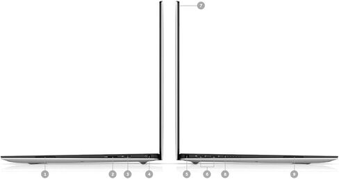 لاب توب ديل XPS7390 شاشة 13 بوصة InfinityEdge ، أحدث الجيل العاشر انتل i5-10210U، ذاكرة وصول عشوائي 8جيجا، 256 جيجا اس اس دي، ويندوز 10 هوم in Saudi Arabia