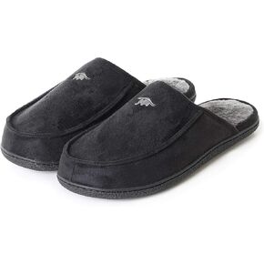 EUROPEAN SOFTEST Men's 80D High Density Memory Foam House Slippers, Indoor Outdoor Slip On Clog Slippers