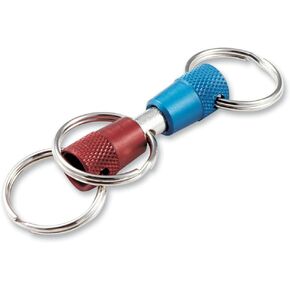 Lucky Line 3-Way Pull Apart Keychain,1 Pack, Red, Blue and Silver (71701) in Saudi Arabia