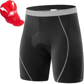 Przewalski الرجال الدراجات الملابس الداخلية 4D مبطن سراويل البيك القصيرة دراجة ركوب الدراجات الجبلية بطانة السراويل الحشو السائق السروال in Kuwait