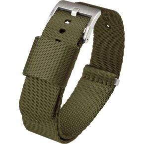 حزام ساعة BARTON Elite الناتو® ستايل - 18 مم، 20 مم، 22 مم أو 24 مم - أحزمة ساعة من النايلون لحزام الأمان