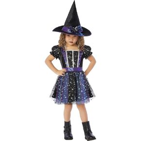 Spirit Halloween Toddler Enchanted Light-Up Witch Costume | Witch Cosplay | Classic Halloween Costume | Light-Up Outfit in Saudi Arabia