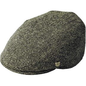 Failsworth Millinery Stornoway Harris Tweed Flat Cap (Latest Version)