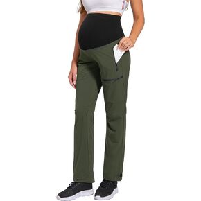 V VOCNI Women's Maternity Pants Quick-Dry Cargo Scrub Pants Hiking Athletic Workout Lounge Casual Outdoor in Saudi Arabia
