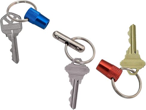 Lucky Line 3-Way Pull Apart Keychain,1 Pack, Red, Blue and Silver (71701) in Saudi Arabia