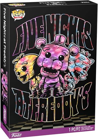 Funko Pop! Boxed Tee: Five Nights at Freddy's - Summer Tie Dye, Adult 3XL in Saudi Arabia