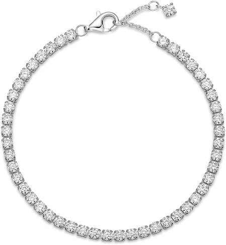 PANDORA Sparkling Tennis Bracelet, 591469C01-20 in Saudi Arabia
