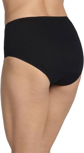 Jockey Women's Underwear Elance Brief - 6 Pack, Grey Heather/Charcoal Heather/Black, 7 in Saudi Arabia