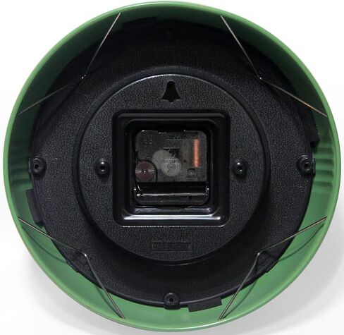 إنفينيتي إنسترومنتس المحدودة. الرجعية 15 بوصة الاجتياح الصامت غير موقوتة منتصف القرن الحديثة المطبخ العشاء ساعة الحائط حركة الكوارتز الرجعية ساعة الحائط الزخرفية (الأخضر) in Kuwait