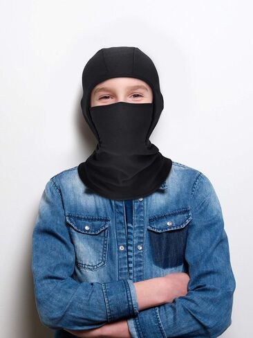 3 Pack Kids Balaclava Ski Mask Winter Face Mask for Boys Girls Windproof Warmer Adjustable Cold Weather Fleece Face Cover in Saudi Arabia