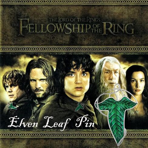 HELORET Lord of the Ring/Arwen Evenstar/Elven Green Tree Leaf/Thorin Oakenshield قلادة Lord of the Ring قلادة قلادة مع زركونيا مكعب، مجوهرات Elvish للنساء in Saudi Arabia