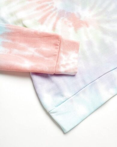 طقم شورت للفتيات على شكل فراشة حلوة - قطعتين من سويت شيرت وشورت قصير من تيري فرنسي (7-16) in Kuwait