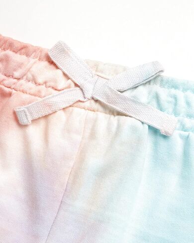 طقم شورت للفتيات على شكل فراشة حلوة - قطعتين من سويت شيرت وشورت قصير من تيري فرنسي (7-16) in Kuwait