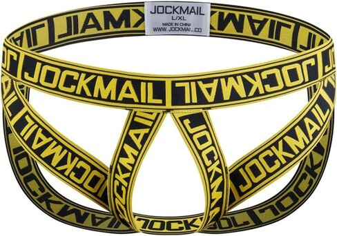 JOCKMAIL 4 قطعة/الحزمة ملابس داخلية للرجال حزام رياضي ثونغ ملابس داخلية تمتد رجالي حزام رياضي g-سلسلة مؤيد رياضي in Kuwait