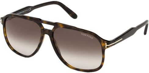Tom Ford FT0753 52K Dark Havana FT0753 Pilot Sunglasses Lens Category 3 Size 62 in Saudi Arabia