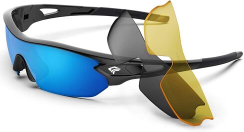 TOREGE Polarized Sports Sunglasses for Men Women Cycling Running Driving Fishing Glasses TR002 in Kuwait